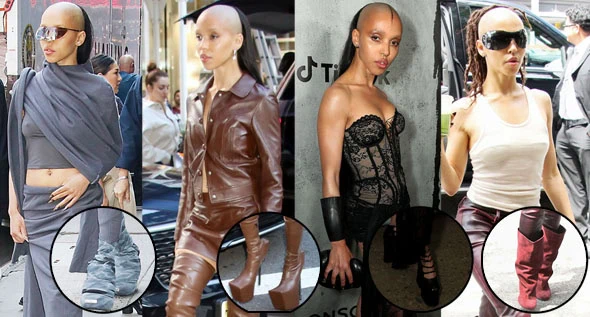 The Crow Press Tour: FKA Twigs Brings Out Her Futuristic, Sci-Fi-Ready Platform Heels Collection