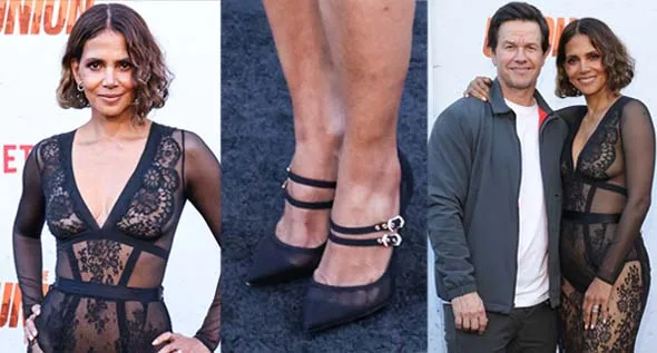 Thriving at 58: Halle Berry Wows in La Perla Lingerie and Dolce & Gabbana Mesh Mary Janes at The Union Premiere