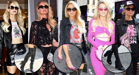 Paris Hilton’s NYC Fashion Rollercoaster: Showcasing Edgy Style at Fashion Week and the Infinite Icon Press Run