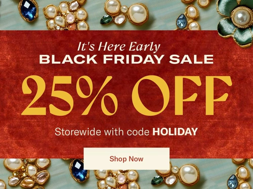 Shopbop’s Black Friday Sale offers 25% off storewide on qualifying products with the code HOLIDAY, valid from November 25 to December 2, 2024, on orders shipped to a single U.S. address