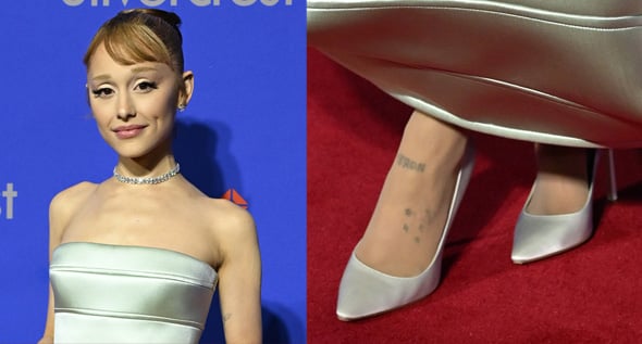 Ariana Grande’s Pale Green Louis Vuitton Bubble Gown and Jimmy Choo Pumps: A Bold Move That Divided Fans