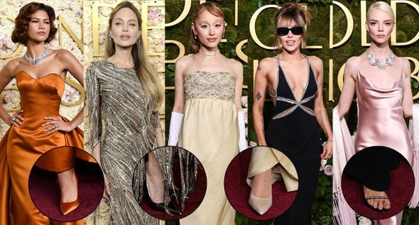 Pumped Up: How Celebrities Redefined the Timeless Pump at the 2025 Golden Globes